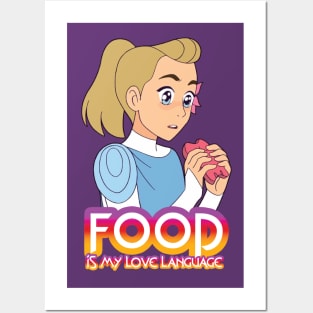 Food is my Love Language Posters and Art